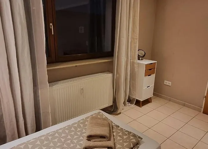 Basecamp 60 Am Waldrand - Fuer Gruppen Familien Monteure - Helles 2-Zimmer-Souterrain - Frankfurt, Hanau, Giessen - Kostenlose Parkplaetze Apartmán Altenstadt