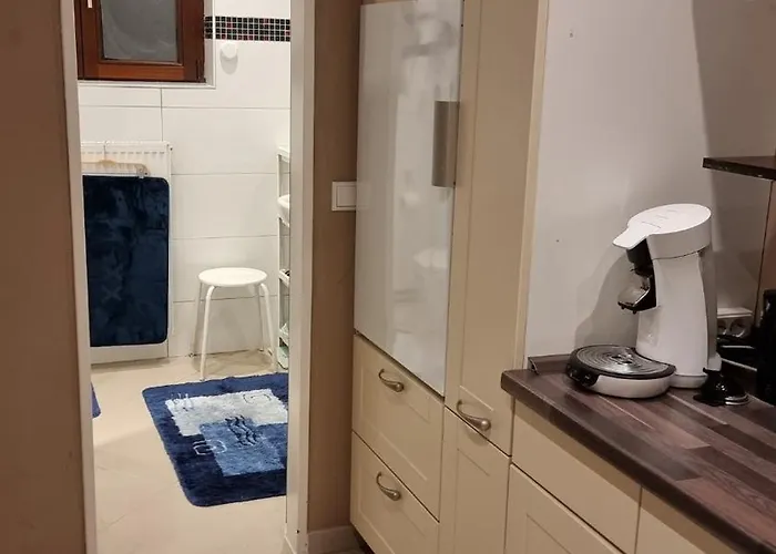 Basecamp 60 Am Waldrand - Fuer Gruppen Familien Monteure - Helles 2-Zimmer-Souterrain - Frankfurt, Hanau, Giessen - Kostenlose Parkplaetze